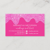 ネオンピンガーリークグリッタードリップスシックハート化粧 ロイヤリティカード (裏面)