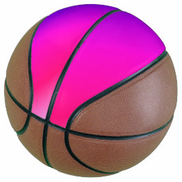 ネオンピンクとパープル バスケットボール