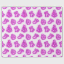 ネオンピンクのクリスマスオンホワイト