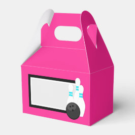 ネオンピンクのボーリングお願いボックス フェイバーボックス