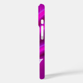 ネオンピンクの葉のボールドiPhoneケース Case-Mate iPhoneケース (裏面 / 左)