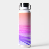 ネオンピンクオレンジパープルトロピカルパラダイストレンディー ウォーターボトル (背面)