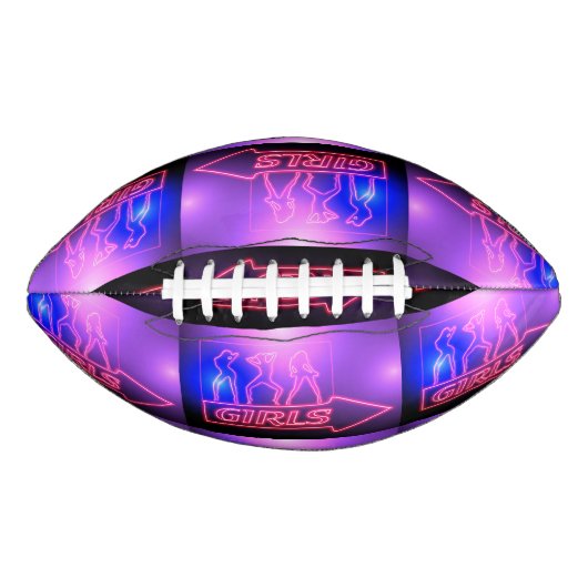 ネオンピンクガールズサインThunder_Cove アメリカンフットボール (正面)