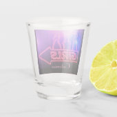 ネオンピンクガールズサインThunder_Cove ショットグラス (裏面)