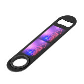 ネオンピンクガールズサインThunder_Cove スピード栓抜き (裏面アングル)