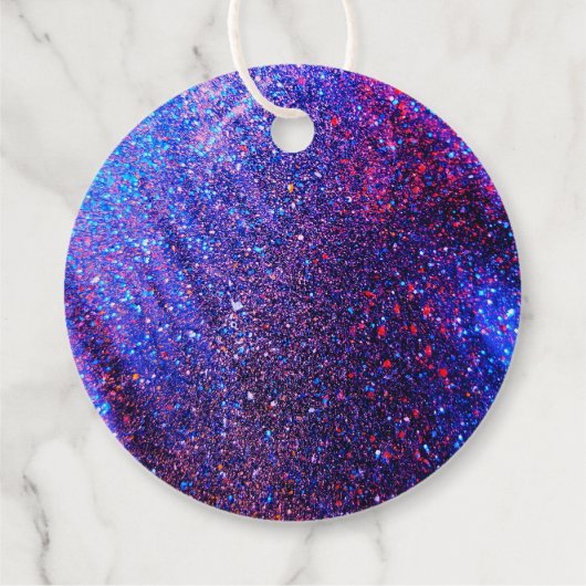 ネオンピンクガールズローラースケートで滑るパーティーありがとう フェイバータグ (裏面)