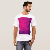 ネオンピンクスモークメンズカスタムのTシャツ Tシャツ (正面フル)