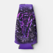 ネオンピンクパープルゾウボトルクール ボトルクーラー (正面)