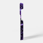 ネオンピンクパープルゾウiPhoneケース iPhoneケース (左側面)