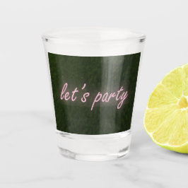 ネオンピンク人工芝パーティー ショットグラス