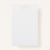 ネオンピンク垂直バッジIDラベル – カスタマイズ可能 バッジ (裏面)