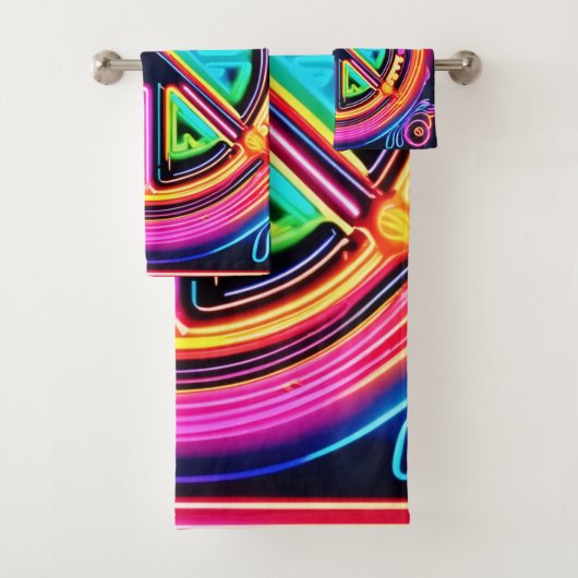 ネオンピースマンダラ バスタオルセット (インサイチュ)