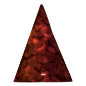 ネオンファンキーこうもり不気味ハッピーハローウィン紙ハット パーティーハット (右)