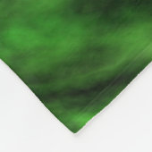 ネオンファンキーグリーンエメラルドハロウィーン抽象芸術 フリースブランケット (角)