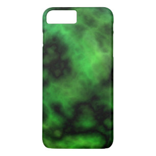 ネオンファンキーグリーンエメラルドハロウィーン抽象芸術 iPhone 8 PLUS/7 PLUSケース