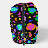 ネオンファンキーレオパード化粧品バッグ ドップキット (右)