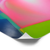 ネオンファンタジーフローラポートレート ポスター (コーナー)