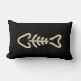 ネオンフィッシュボーン ランバークッション