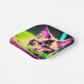 ネオンフェイネフィエスタ：ティーンの誕生日バッシュ ペーパープレート (傾斜あり)