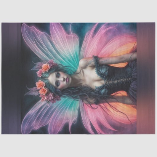 ネオンフェスティバルサマーフェアリーデクページ紙 薄葉紙 (正面)