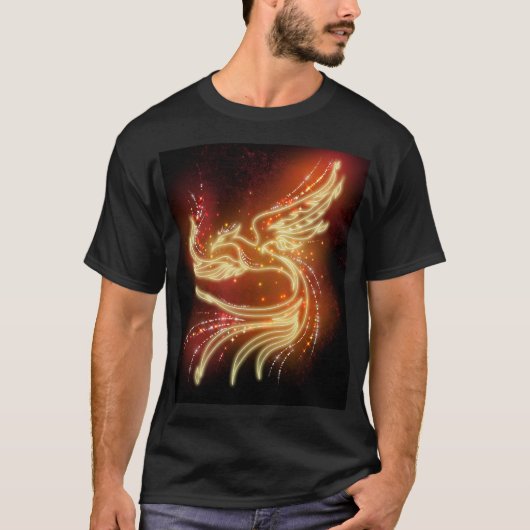 ネオンフェニックス(v2) tシャツ (正面)
