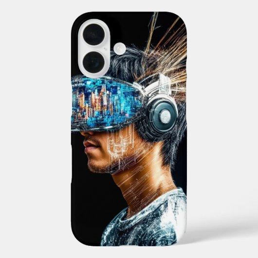 ネオンフューチャーヴォイジャー Case-Mate iPhoneケース (裏面)