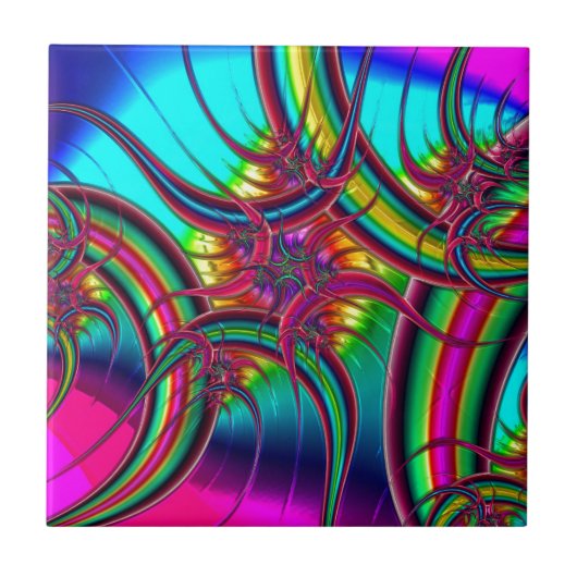 ネオンフラクタル タイル (正面)