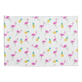 ネオンフラミンゴ2 枕カバー (裏面-右)