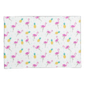 ネオンフラミンゴ2 枕カバー (正面右)