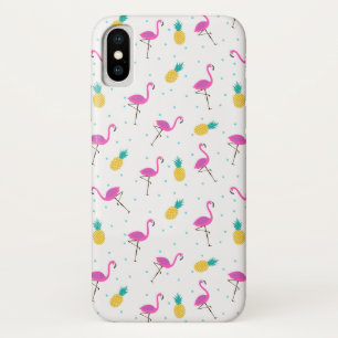ネオンフラミンゴ2 iPhone X ケース