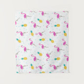 ネオンフラミンゴ タペストリー (正面)