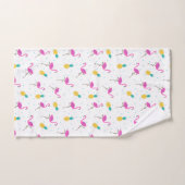 ネオンフラミンゴ バスタオルセット (ハンドタオル)