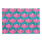 ネオンフラミンゴ 枕カバー (裏面-右)