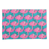 ネオンフラミンゴ 枕カバー (正面右)