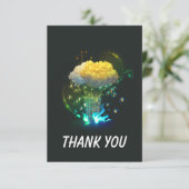 ネオンフラワーズフラットサンキューカード サンキューカード (スタンド正面)
