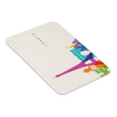 ネオンフランスカイライン マグネット (右側)