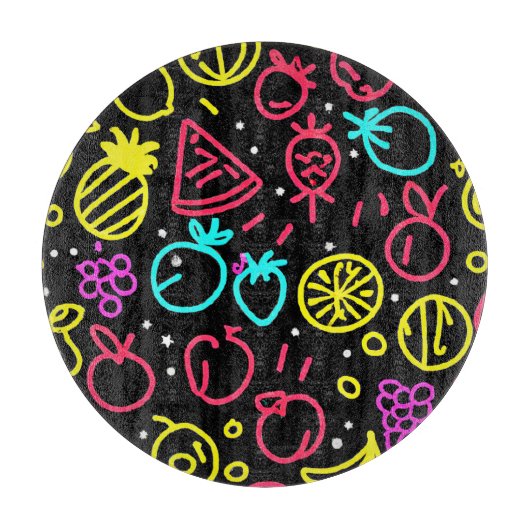 ネオンフルーツエバガンザ カッティングボード (正面)