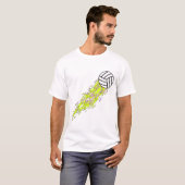 ネオンフレイムバレーボール Tシャツ (正面フル)