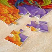 ネオンフローラドラゴンパズル ジグソーパズル (側面)