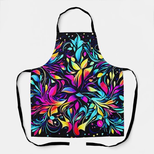 ネオンフローラバースト エプロン (正面)