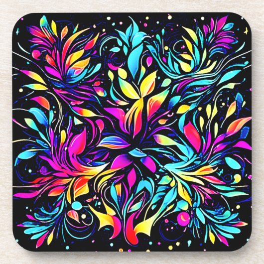 ネオンフローラバースト コースター (正面)