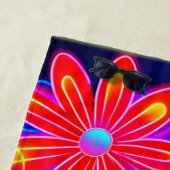 ネオンフローラファンタジー ビーチタオル (インサイチュ)