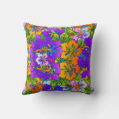 ネオンフローラ クッション (裏面)