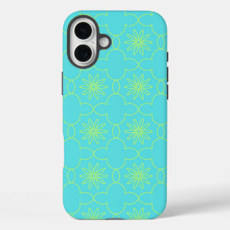 ネオンフローラ iPhone 16 PLUSケース