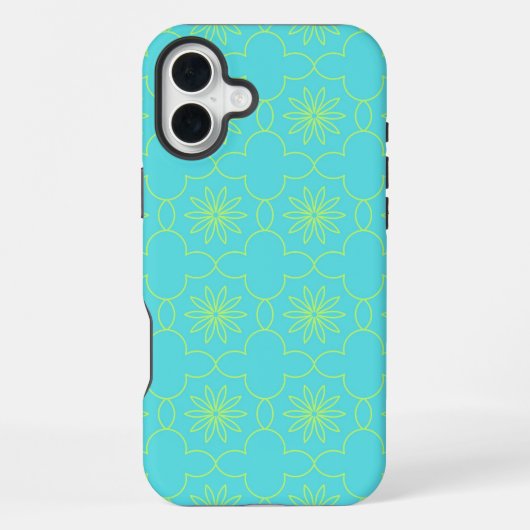 ネオンフローラ iPhoneケース (裏面)