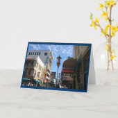 ネオンブッダSan Franciscoノートまたはグリーティングカード カード (黄色い花)