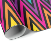 ネオンブライトトレンディーファッションカラフルデザイン8 ラッピングペーパー (ロールコーナー)