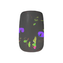 ネオンブラック白熱［赤熱］光を放つ猫