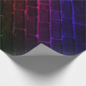 ネオンブリックのギフトラップ ラッピングペーパー (角)