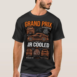 ネオンブループリント エアークールド テックウェア グラフィック Tシャツ